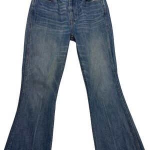 Madewell High Rise Rigid Flare, Cropped